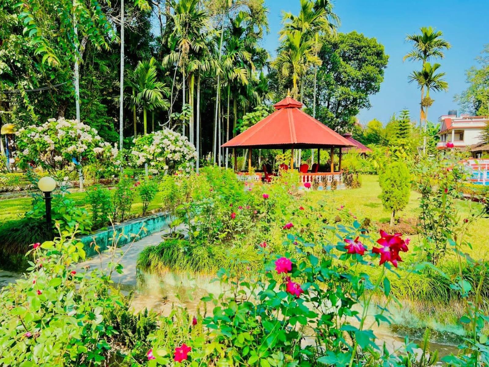 Hotel Hermitage Sauraha Exterior photo